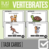 Vertebrates Task Cards Activity | Print and Digital Science Task Cards