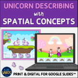 Describing with Spatial Concepts Find the Unicorns in Pictures Speech Therapy 