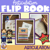 Articulation flip book- 'ee' vowel sound for speech and language therapy