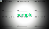 Pre-Algebra: The Distributive Property