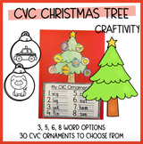 CVC Words Christmas Craftivity