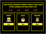Ordering Decimal Numbers Powerpoint Game by Arithmetickx