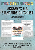 Arkansas Second Grade ELA Standards Checklist