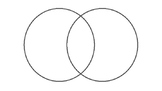 2 Circle Venn Diagram Landscape Orientation