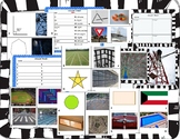 Geometry Review Task Card and Scavenger Hunt Bundle