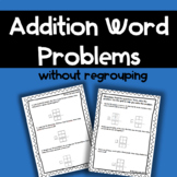 Word Problems Two Digit Addition Without Regrouping