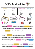 MadLibs: Fun Phonics Activity for J, W, Y Consonants