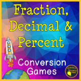 Converting Fractions, Decimals and Percent Games