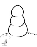 Create Your Own Snowman Printable