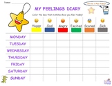 My Feelings Diary Â¨C Fun Weekly Emotions Coloring Activity