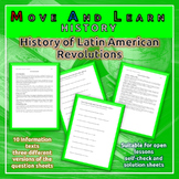 MOVE and LEARN History - Latin American Revolutions (10 Texts+Questions)