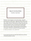 Finding Slope Round Robin 8th grade