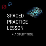 Spaced Practice Lesson + Study Tool