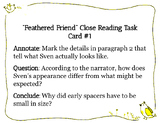 "Feathered Friend" Close Reading Task Cards