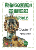 Chpt 17: Imperial China -Discovering Our Past World History Interactive Notebook