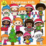 Christmas Kids Clip Art | Christmas Eve Activities | Children | PNG Graphics