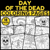 Day of the Dead Coloring Pages | DÂ¨Âªa de los Muertos Coloring Activity | November