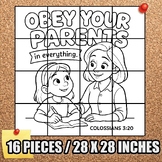 Collaborative Poster Activity Colossians 3:20 Â¨C Obey Your Parents in Everything