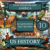 Test Review | US History Recent Political and Social Developments