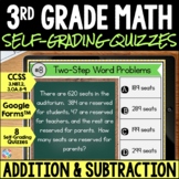 3rd Grade 3 Digit Addition and Subtraction with Regrouping Assessments (Digital)