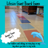Lifesize Rainy Day Giant Board Game - Animal Theme 2
