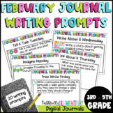 February Writing Prompts Digital Journal