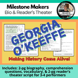 Georgia O'Keeffe | Biography & Reader's Theater | Comprehension | Sub Plans |$1