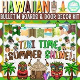 Hawaiian And Summer Bulletin Boards And Door Decor Kit: Tiki Time, Summer Shine!