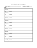 Speech And Language Therapy Consultation Log - TPT