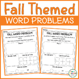 1st Grade Fall Addition & Subtraction Word Problems Math Worksheets Within 10