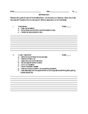 Self-assessment Reflection Sheet