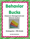 Classroom Money- Behavior Bucks Management System