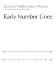 Essential Mathematics Master Pages - Early Number Lines