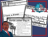 Martin Luther King Jr Writing Pages