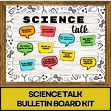 Bright Science Talk Bulletin Board Science Classroom Decor STEM Talk Posters