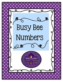 Busy Bees! Number Pages