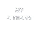 My Alphabet