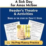 A Sick Day for Amos McGee- Caldecott Winner- Reader's Theatre Activities