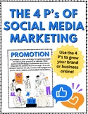 4 P's of Social Media Marketing - Business Promotion Signs