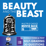 Movie Quiz made for Beauty and the Beast (G - 1991) | 30 Self Grading Questions