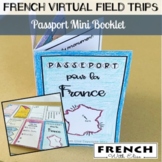 French Virtual Field Trips - Excursions Virtuelles - Passport Mini Booklet
