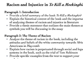 Racism and Injustice in To Kill a Mockingbird essay