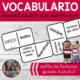 SPANISH Vocabulary Dominoes CENTER - Calle de Lectura Grade 2 Unit 2
