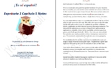 ExprÂ¨Â¦sate 1 Bundle CapÂ¨Âªtulo 1 - 5 Notes