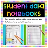 Student Data Notebooks - Assessment, Graphs, Goal Setting, etc. Editable