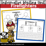 Community Helpers: Firefighters Writing Mini Unit