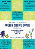 Poetry Choice Board