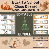 Woodland Animal, Nature Class Decor, Decorations, Class Jobs, Back to School