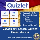 The Search for Stability Online Quizlet Review Game Flashcards