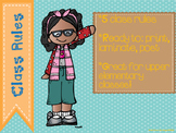 Class Rules For Upper Elementary